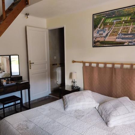 ลา โอต ทราแวร์วิแยร์ Bed & Breakfast Francueil ภายนอก รูปภาพ