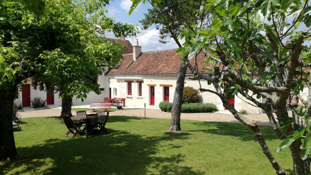 ลา โอต ทราแวร์วิแยร์ Bed & Breakfast Francueil ภายนอก รูปภาพ