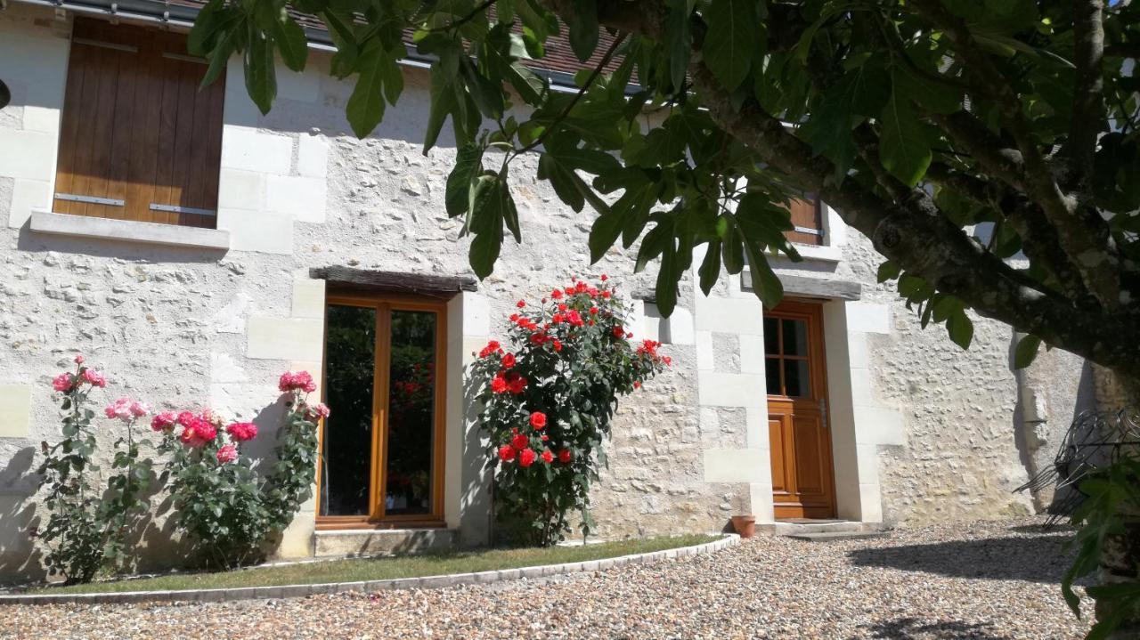 ลา โอต ทราแวร์วิแยร์ Bed & Breakfast Francueil ภายนอก รูปภาพ