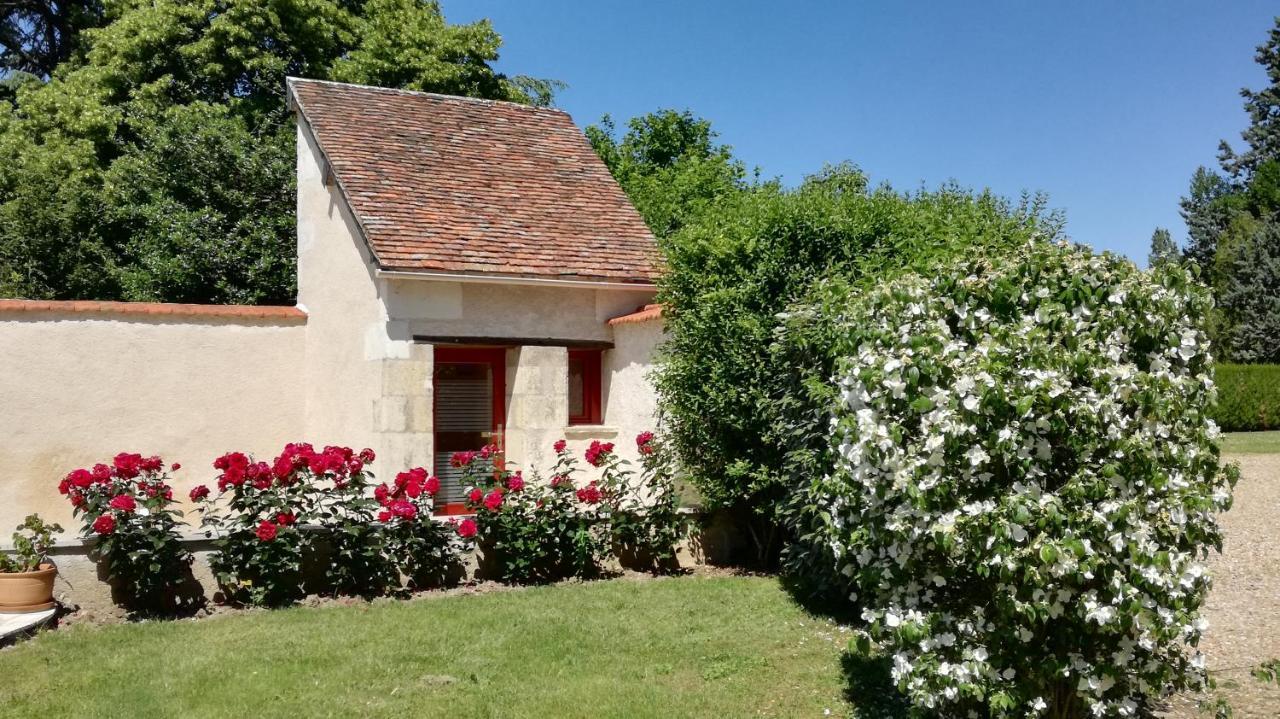 ลา โอต ทราแวร์วิแยร์ Bed & Breakfast Francueil ภายนอก รูปภาพ