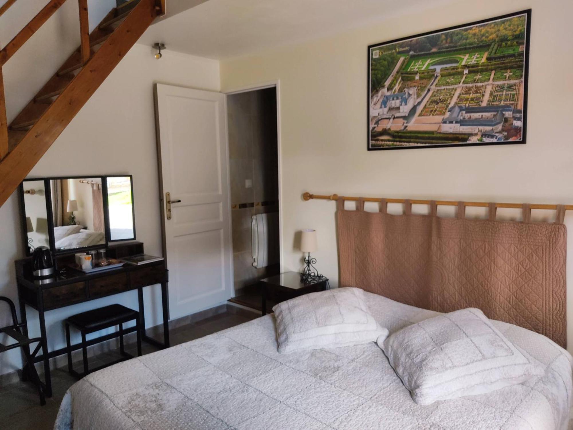 ลา โอต ทราแวร์วิแยร์ Bed & Breakfast Francueil ภายนอก รูปภาพ