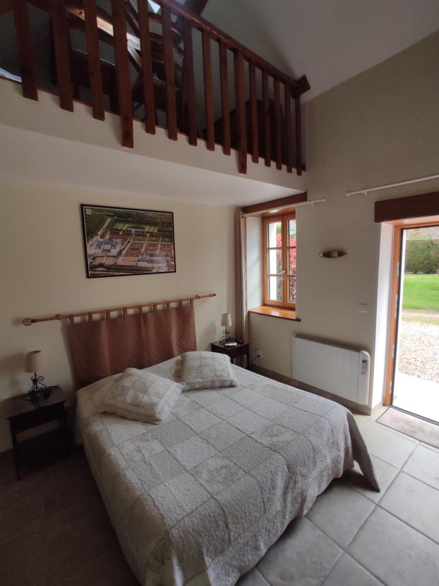 ลา โอต ทราแวร์วิแยร์ Bed & Breakfast Francueil ภายนอก รูปภาพ