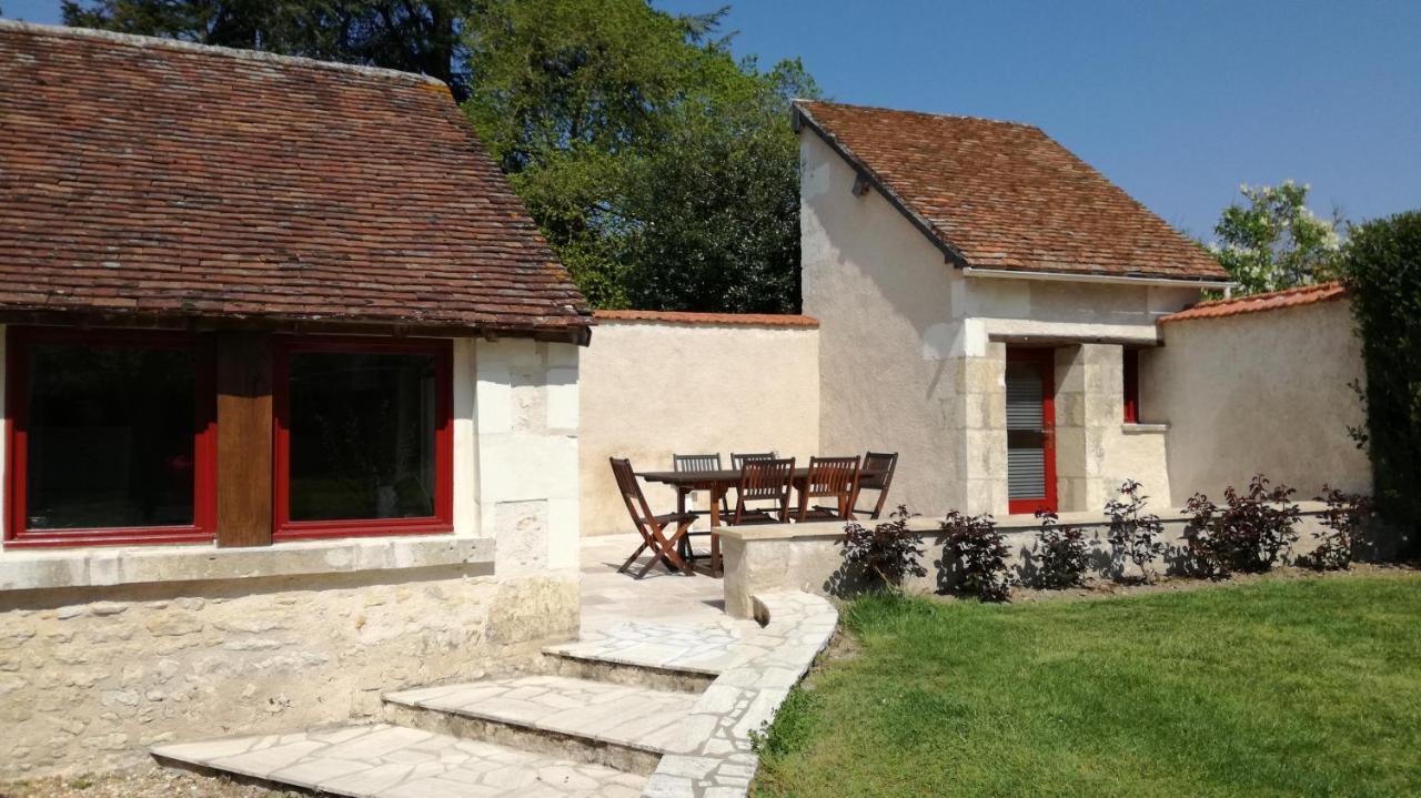 ลา โอต ทราแวร์วิแยร์ Bed & Breakfast Francueil ภายนอก รูปภาพ